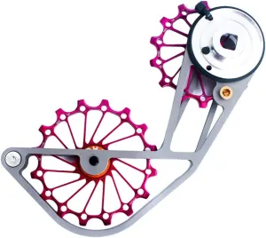 Titanium Road Cyclocross Gravel Bicycle Bike Rear Derailleur Oversized Pulley Wheel System Cage OSPW for Sram Red/Force eTap AXS 12 Speed use