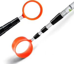 ToVii Golf Ball Retriever, 9ft 12ft 15ft 18ft Aluminum Alloy Golf Ball Retriever Telescopic for Water Golf Ball Picker Grabber Golf Accessories Golf Gift