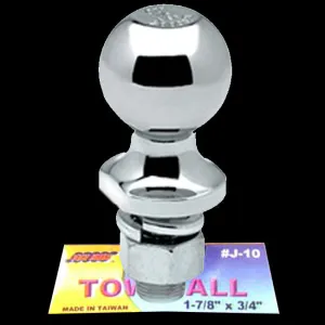 Tow Balls 17/8 x 3/4  2000lbs load weight Tech7 (TOWBALL)