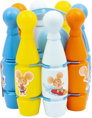 TPG66000 Gigio Mouse Set Birilli with Ball