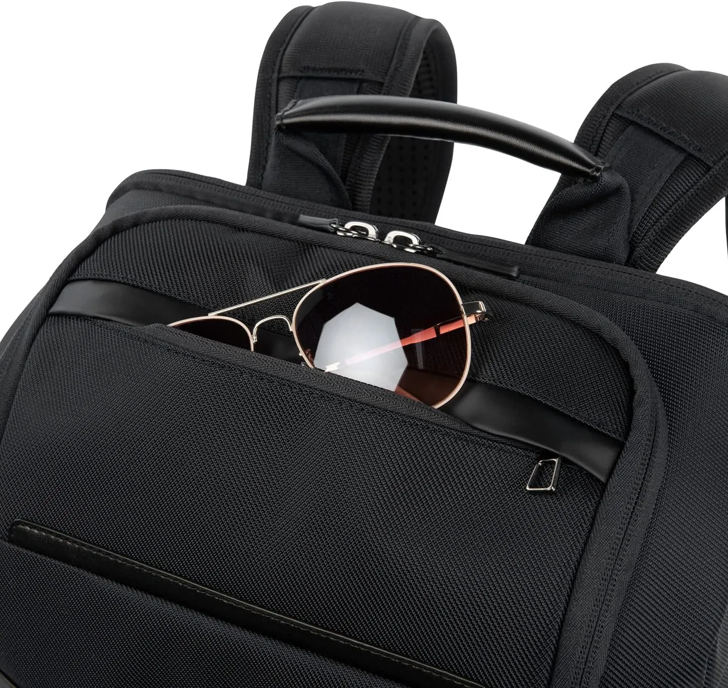 Travelpro Crew Executive Choice 3 Slim Backpack fits up to 15.6 Laptops and Tablets, Men and Women, Water-Resistant, Jet Black