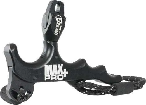 T.r.u. Ball Release Max Pro  - Hand Held 4-finger Thumb Black