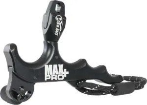 T.r.u. Ball Release Max Pro  - Hand Held 4-finger Thumb Black