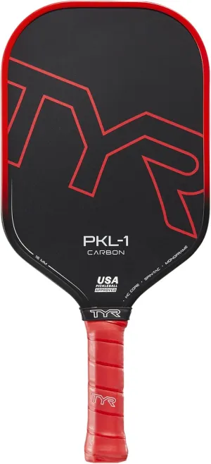 TYR PKL-1 USA Pickleball Approved Carbon 14mm Paddle with Octagonal Handle Enhanced Grip