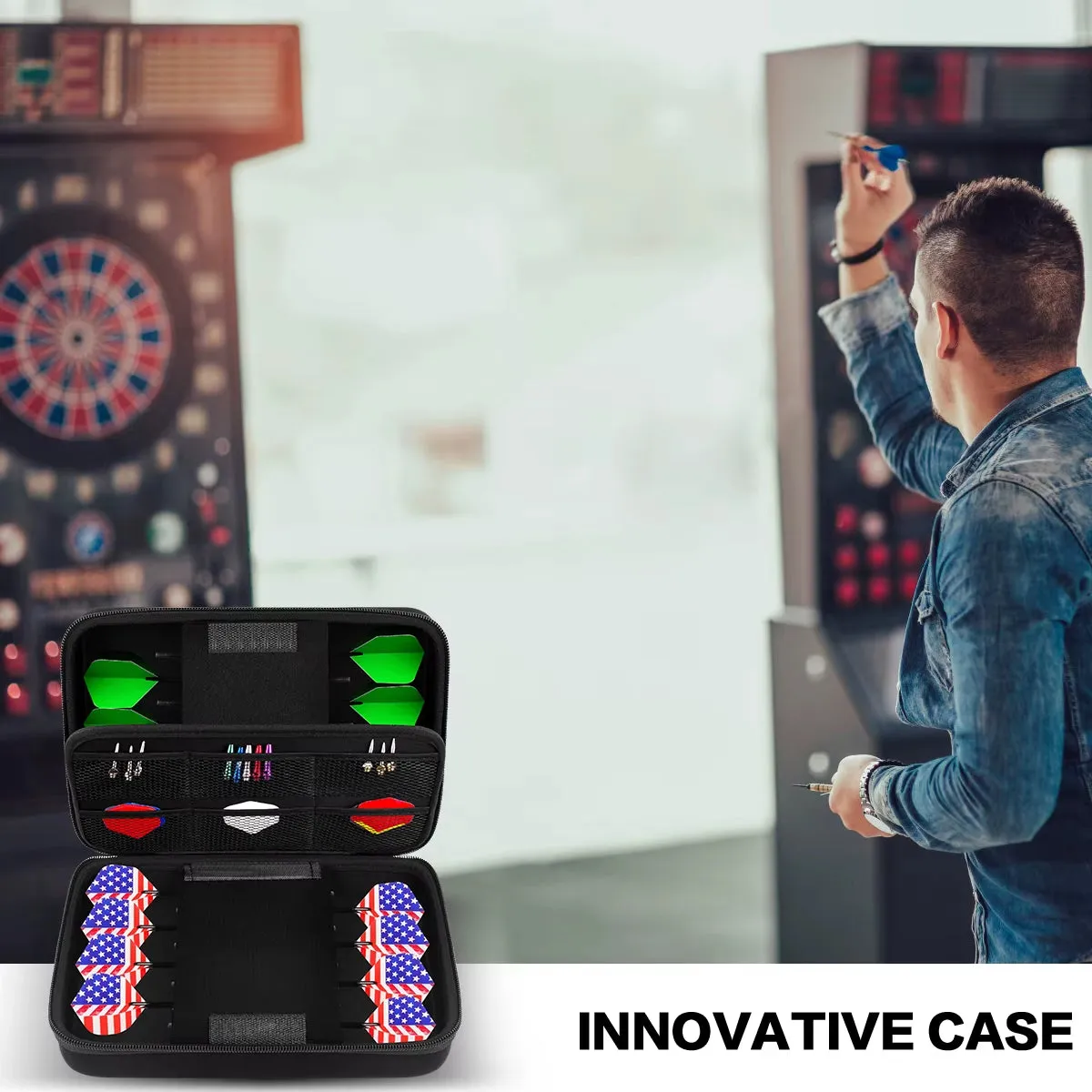 Ultimate Dart Case for Steel Tip and Soft Tip Darts