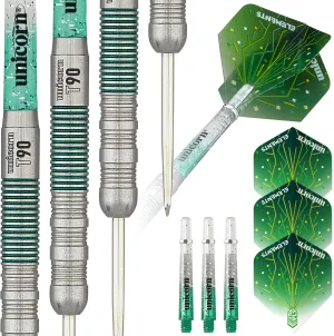 Unicorn Steel Tip Darts Set | Core XL T90 & T95 Series | 90% & 95% Tungsten Barrels with Colour Accents | 20g, 21g, 22g, 23g, 24g or 25g