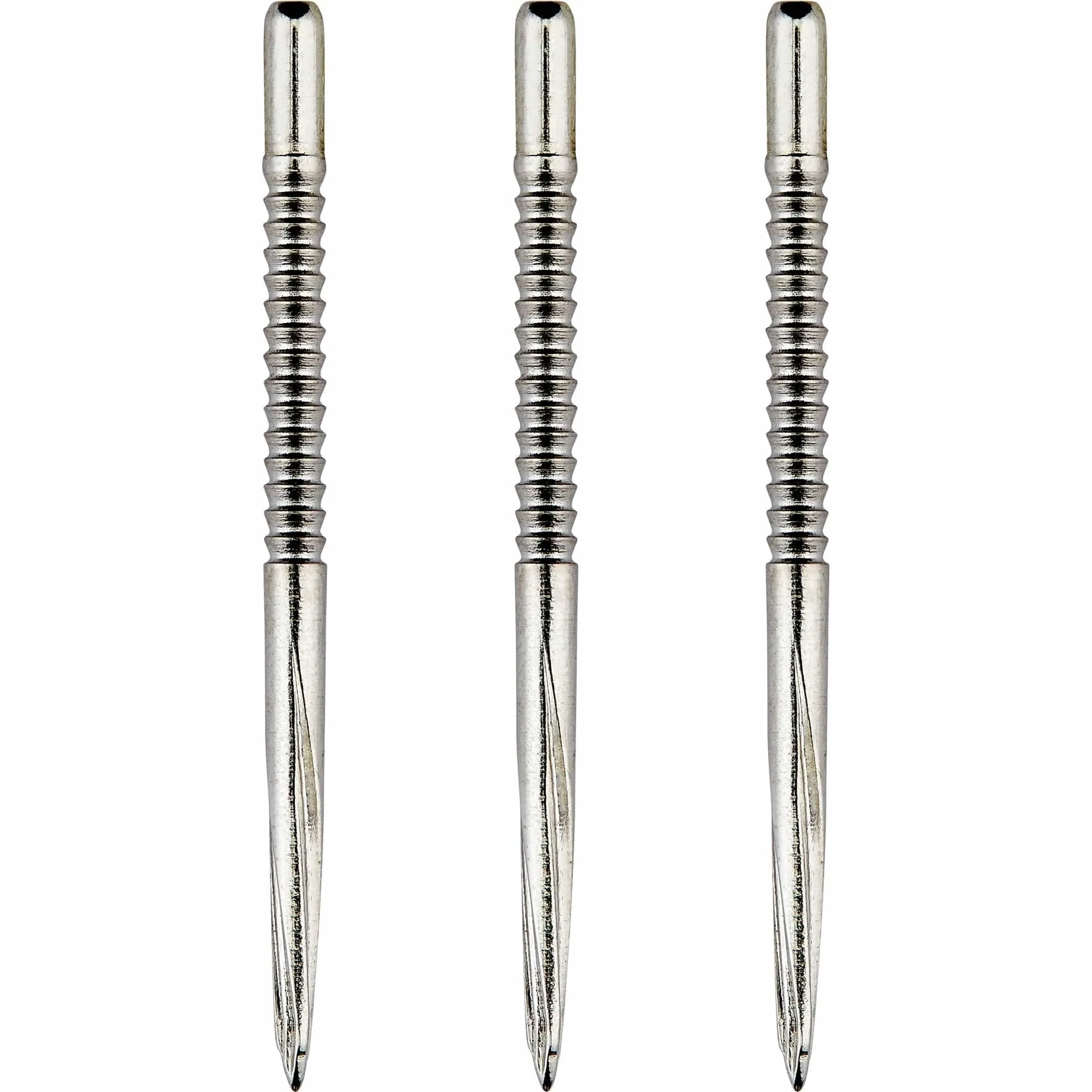 Unicorn Volute Dart Points - Steel Tip - Shark Fin - Silver
