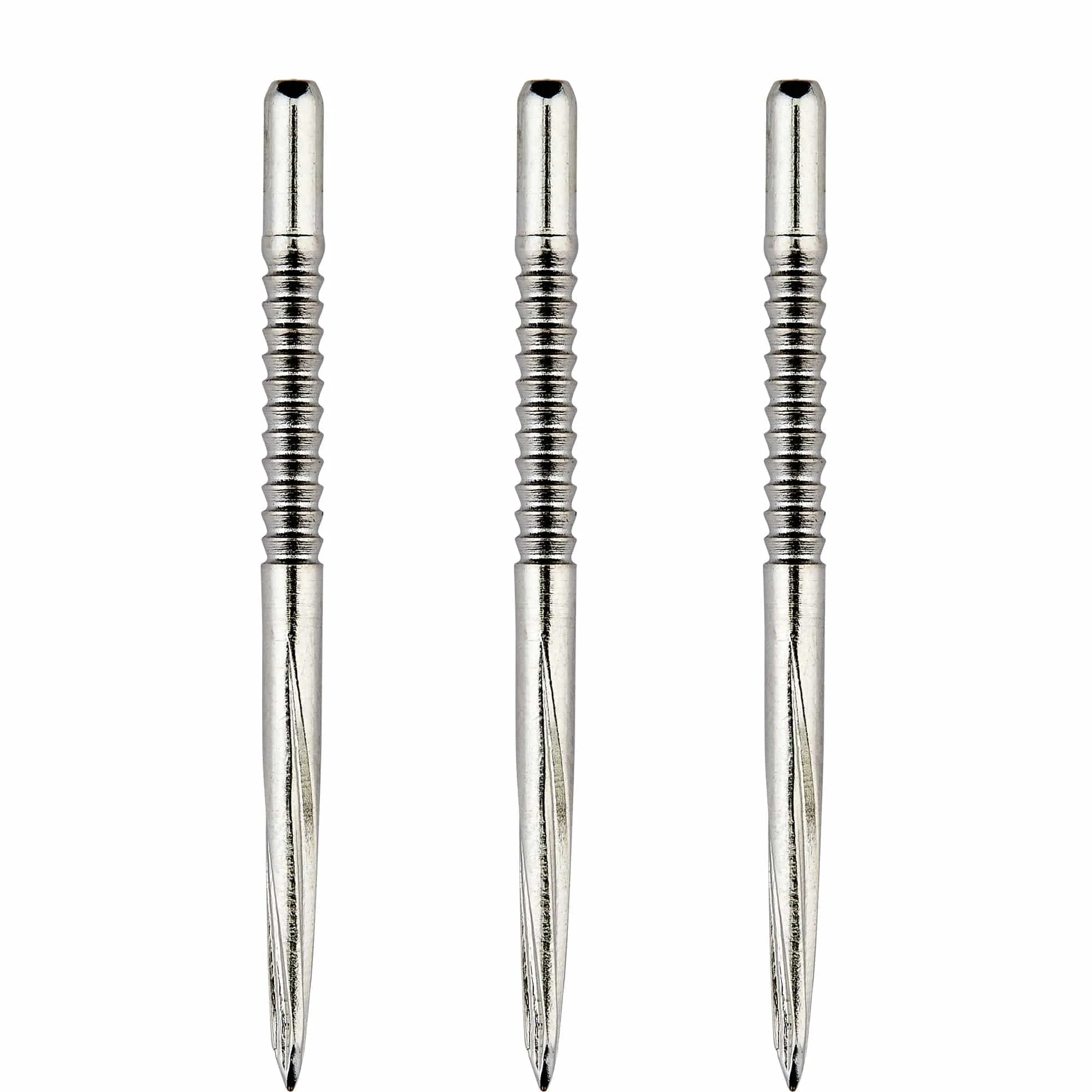 Unicorn Volute Dart Points - Steel Tip - Shark Fin - Silver