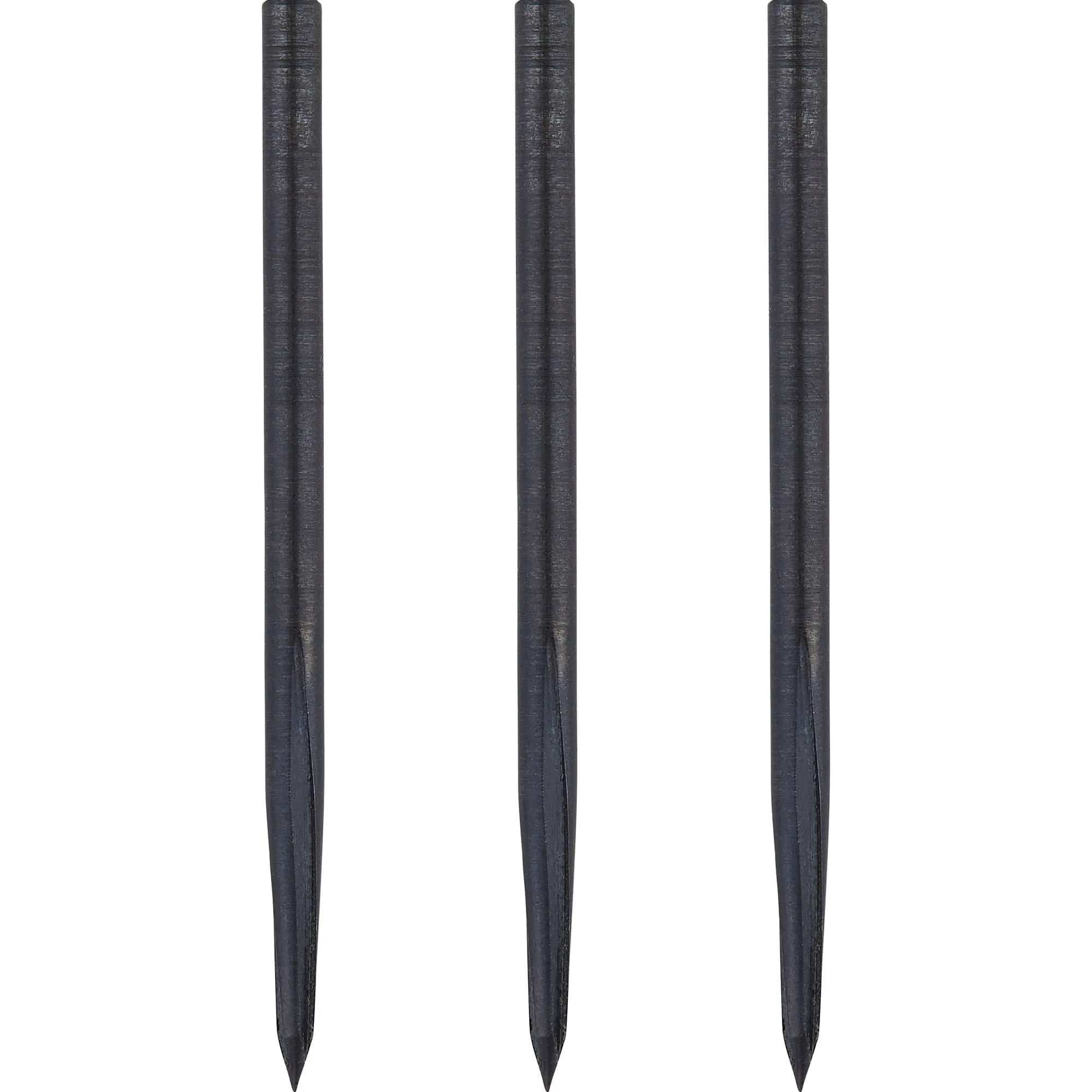 Unicorn Volute Dart Points - Steel Tip - Smooth - Black