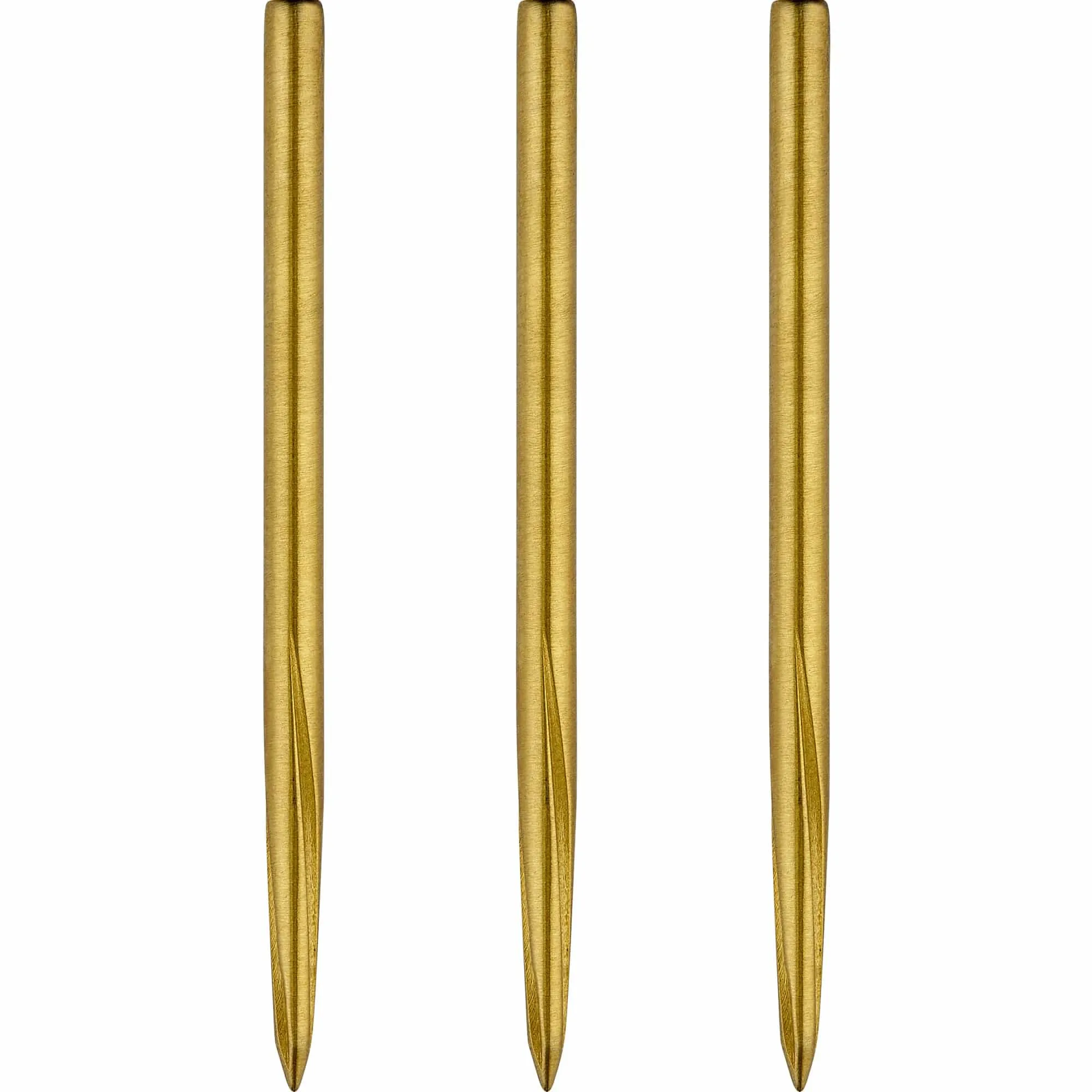 Unicorn Volute Dart Points - Steel Tip - Smooth - Gold