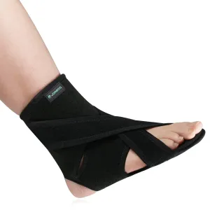 Upgraded Drop Foot Brace for Walking with Shoes - Dual Forefoot Support Plates Adjustable Soft AFO, Foot Drop, TBI, ALS, MS, Bone Fracture, Fits Women & Men FSA or HSA Eligible (Right, L/XL)