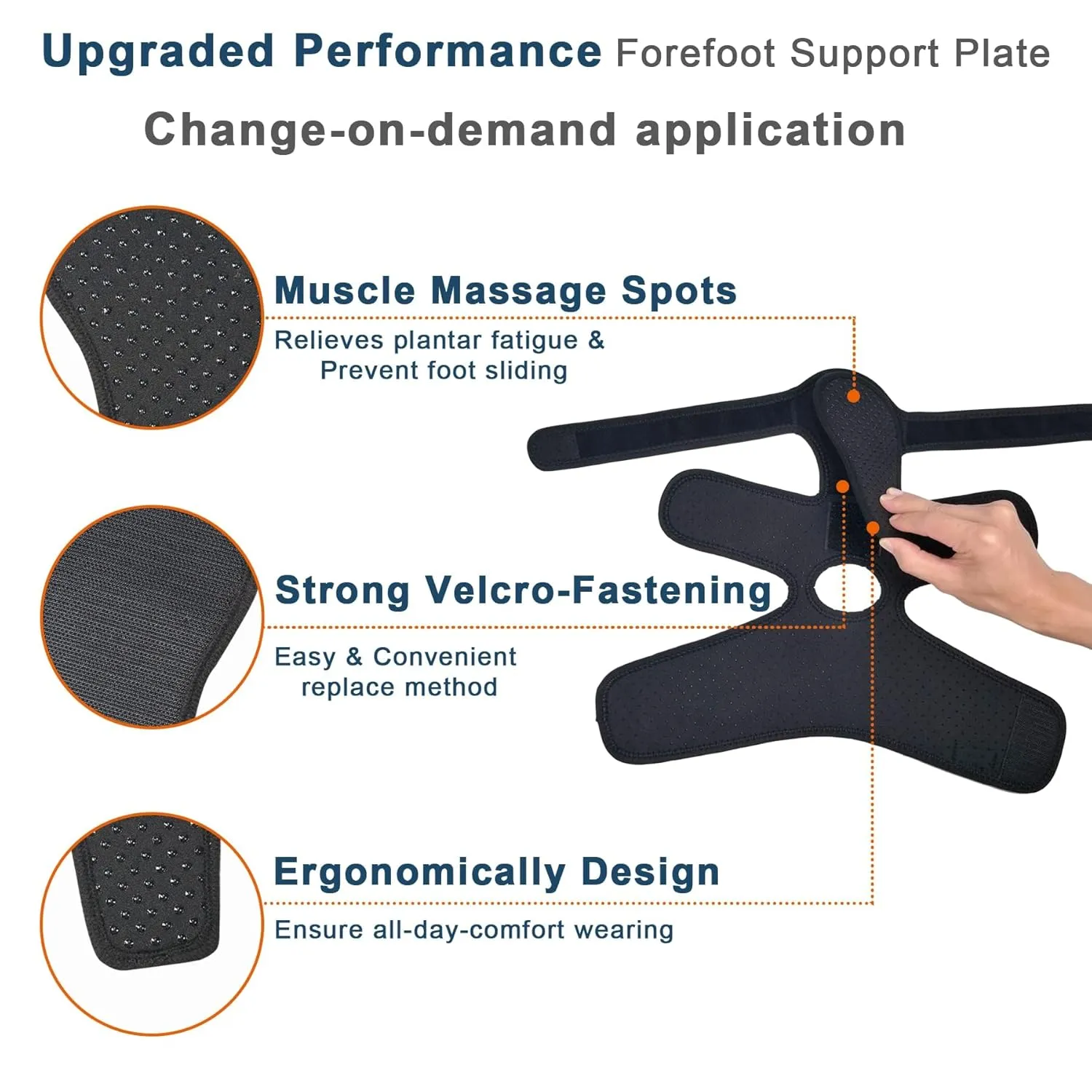 Upgraded Drop Foot Brace for Walking with Shoes - Dual Forefoot Support Plates Adjustable Soft AFO, Foot Drop, TBI, ALS, MS, Bone Fracture, Fits Women & Men FSA or HSA Eligible (Right, L/XL)
