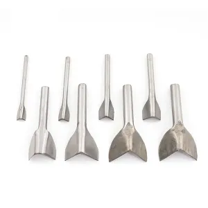 V Shaped Leather Punch Set