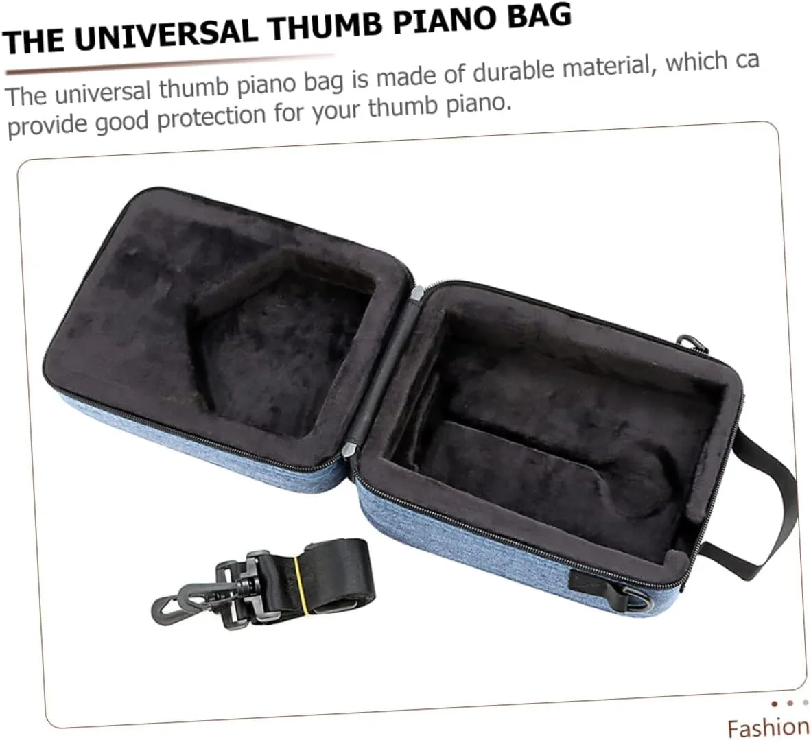 Vaguelly 2pcs Kalimba Bag Handbag Storage Organizer Finger Piano Case Kalimba Shoulder Bag Instrument Bag Thumb Pianos Kalimba Hard Case Kalimba 21 Keys Oxford Cloth Bags Suitcase