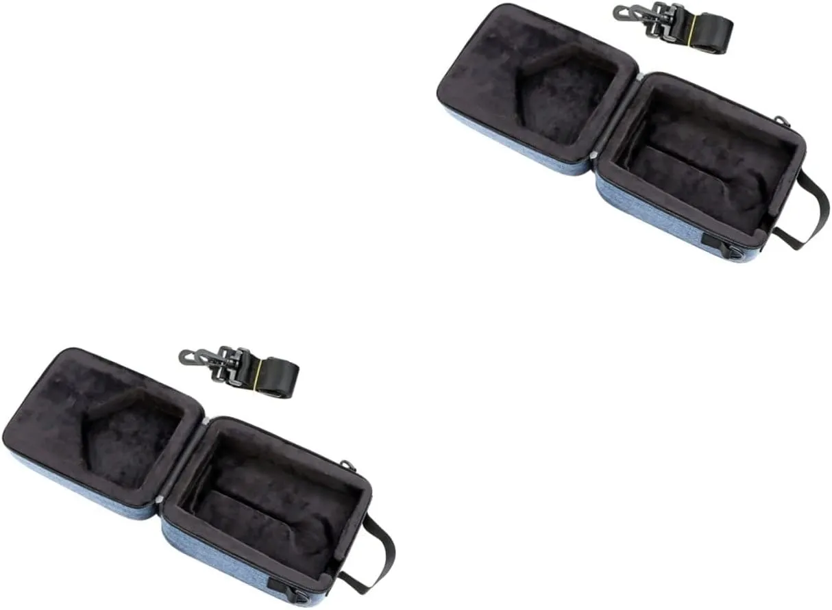 Vaguelly 2pcs Kalimba Bag Handbag Storage Organizer Finger Piano Case Kalimba Shoulder Bag Instrument Bag Thumb Pianos Kalimba Hard Case Kalimba 21 Keys Oxford Cloth Bags Suitcase