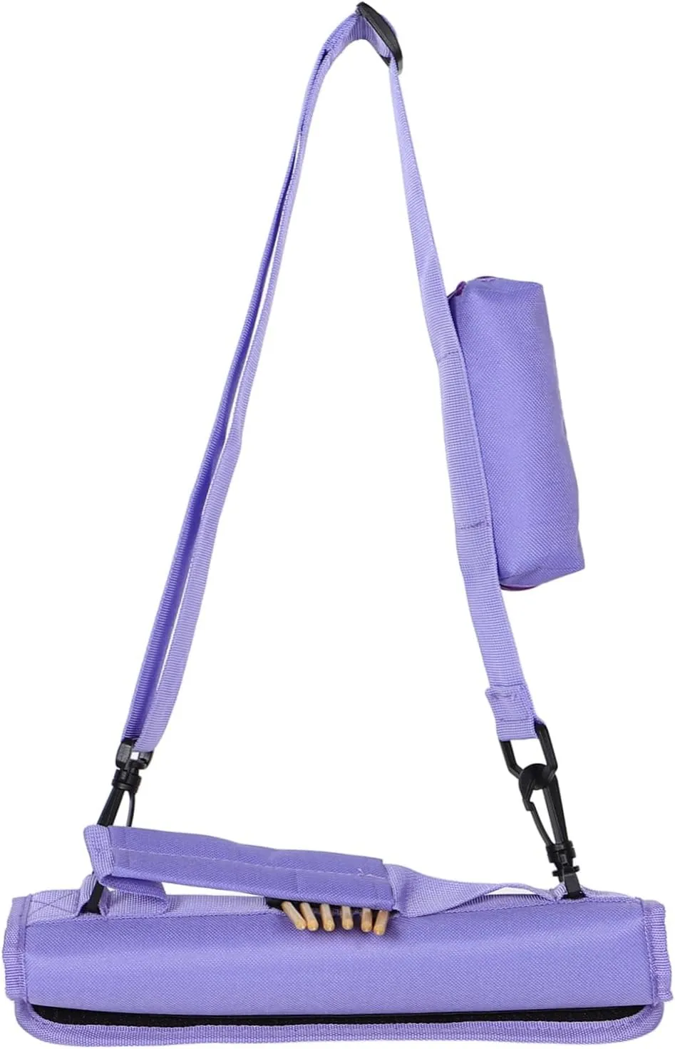 VICASKY Portable Carry Bag with Integrated Ball Bag for Travel Durable Design for Men Women and Compact Storage for Practice and Golf Trips