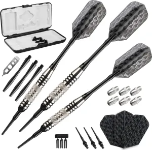 Viper Bobcat Adjustable Weight Soft Tip Darts with Storage/Travel Case