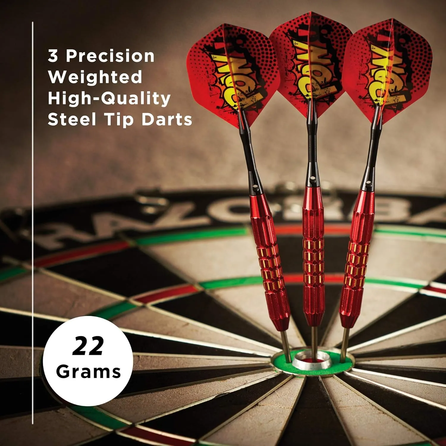 Viper Comix Steel Tip Darts, 22 Grams
