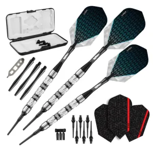 Viper Diamond - 90% Tungsten Soft Tip Dart Set Black Rings