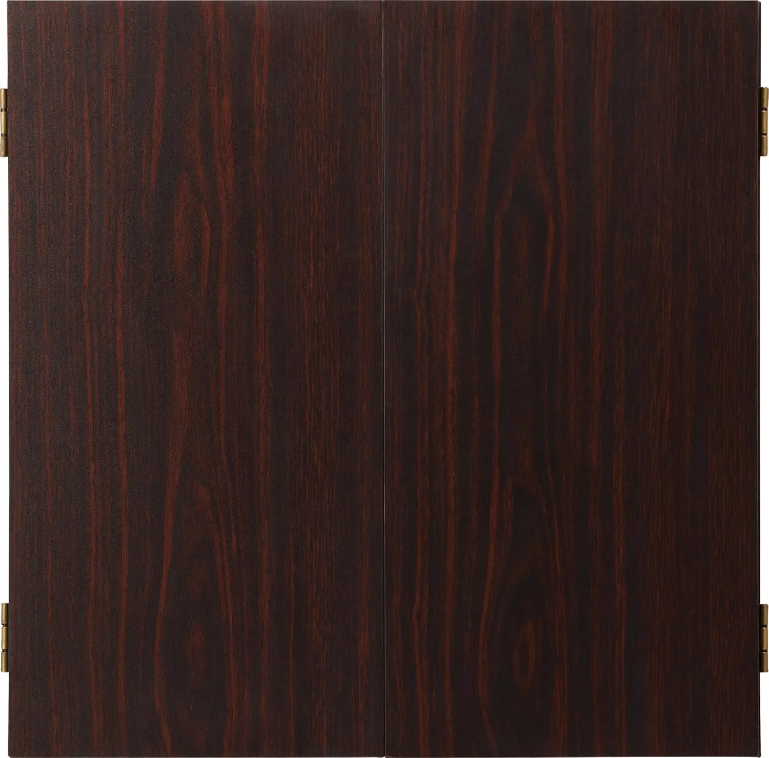 Viper Stadium Cabinet & Shot King Sisal/Bristle Dartboard Ready-to-Play Bundle with Two Sets of Steel-Tip Darts, Throw Line, and Dry Erase Scoreboards, Walnut Finish