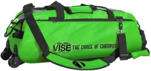 VISE Clear Top 3 Ball Roller Bowling Bag