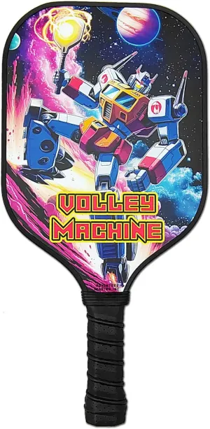 Volley Machine Fiberglass Pickleball Paddle Set