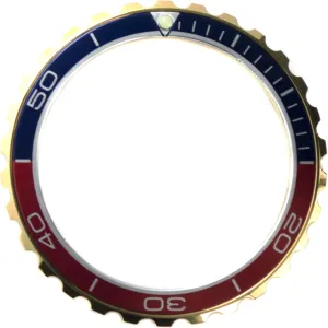 Vostok Gold Bezel for Amphibia & Komandirskie Stainless Steel Replacement Bezel Amphibia   Aluminium Insert
