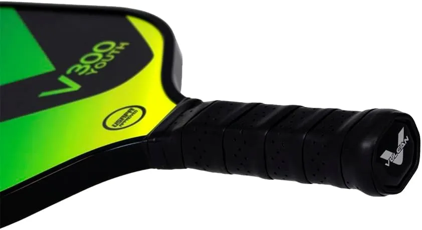 Vulcan | V300 Youth Pickleball Paddle | Polypropylene Core - Fiberglass Surface | USAP Approved | Multiple Colors
