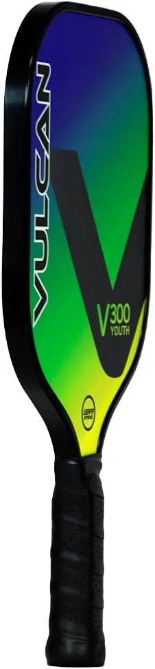 Vulcan | V300 Youth Pickleball Paddle | Polypropylene Core - Fiberglass Surface | USAP Approved | Multiple Colors