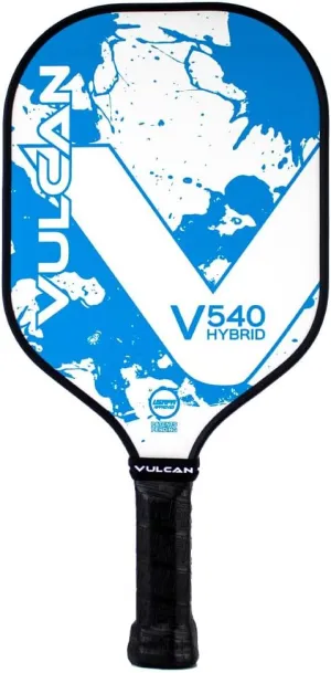 Vulcan | V540 Pickleball Paddle | Hybrid Performance | Polypropylene Core - Carbon Fiber Surface | USAP Approved | Multiple Colors