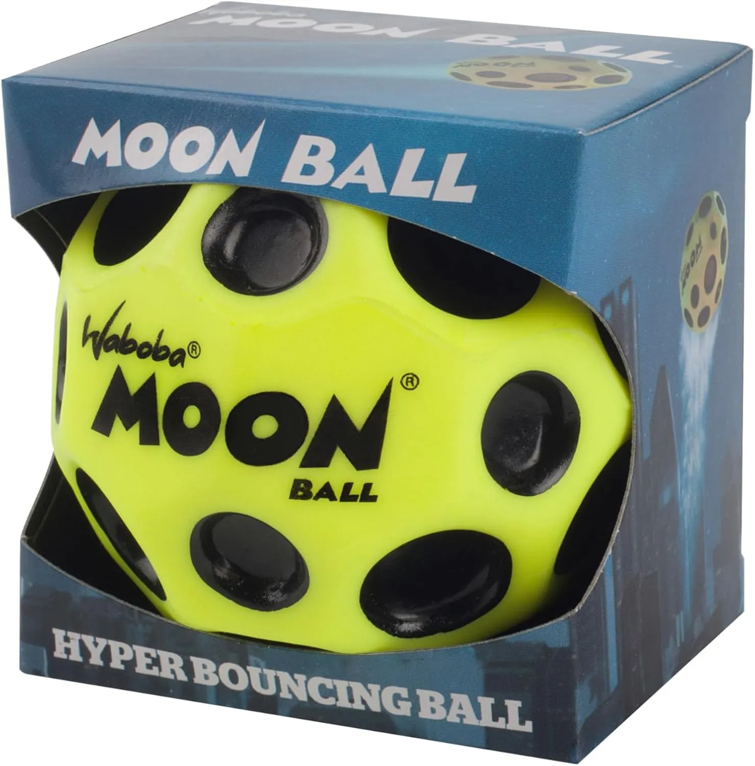Waboba The Original Moon Ball - Hyper Bouncy Ball - All Ages Extreme Bounce and Fun - Perfect for Active Play and Outdoor Games