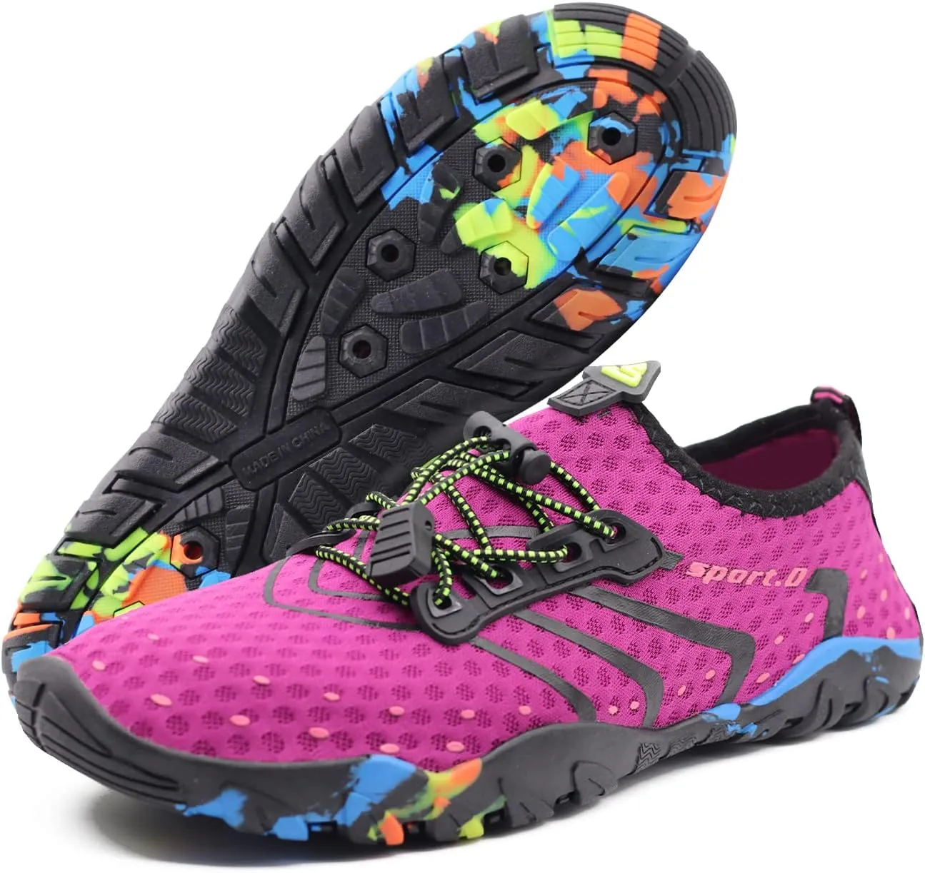 Water Shoes for Women Men, Quick Dry Barefoot Aqua Shoes Beach Swim Sports Outdoor Hiking Diving Surf
