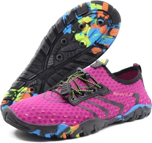 Water Shoes for Women Men, Quick Dry Barefoot Aqua Shoes Beach Swim Sports Outdoor Hiking Diving Surf