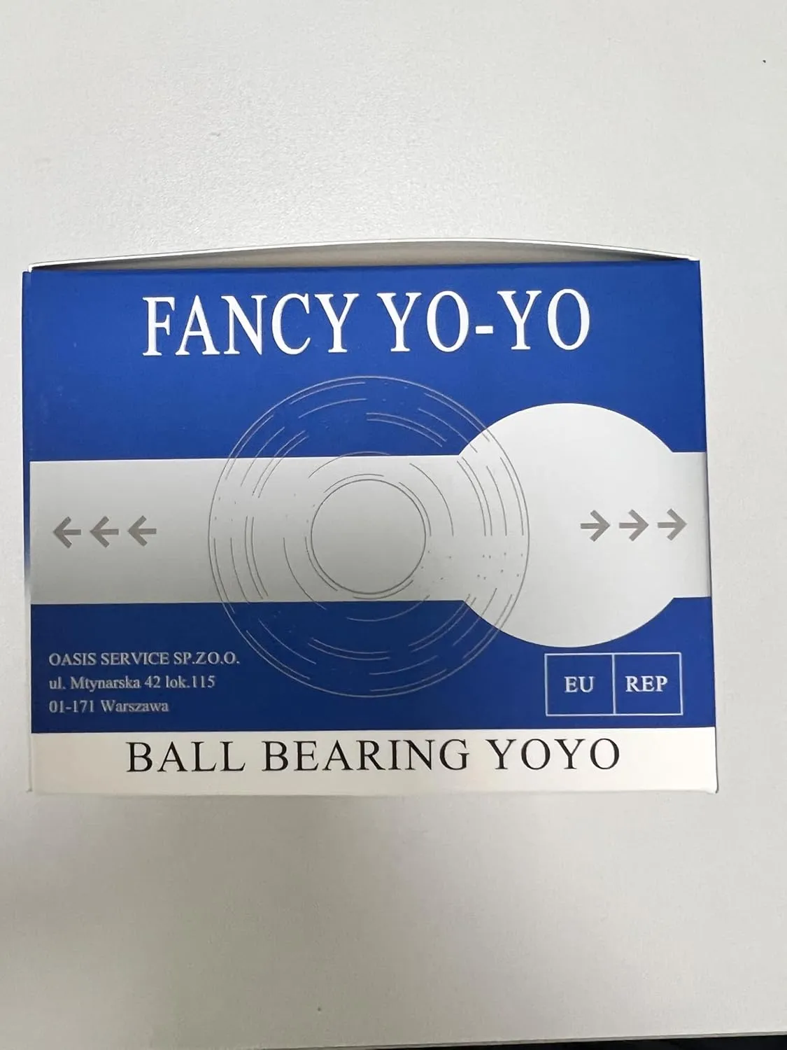 WATIEOBOO Yoyo Professional Responsive Yoyo Bearing for Kids Beginner Unresponsive Yoyo Bearing for Adults Advanced Yoyo Player-Black and Blue, LS-YOYO-31