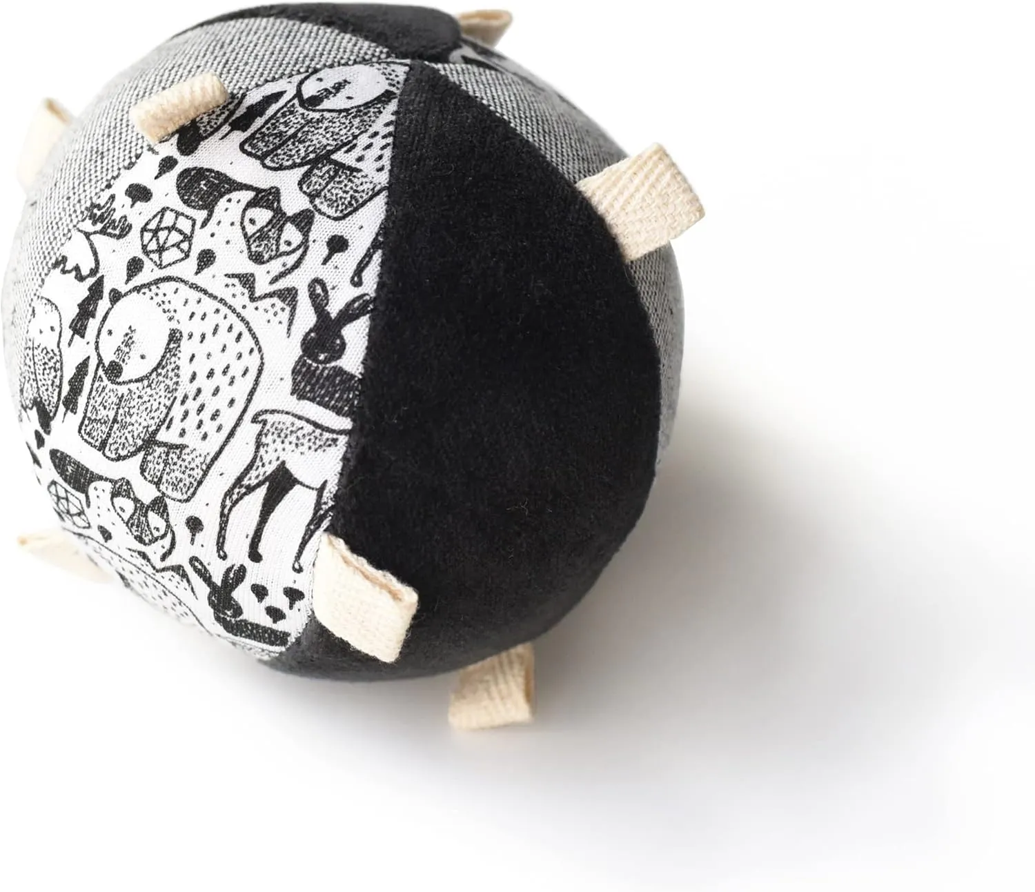 Wee Gallery Taggy Ball with Rattle