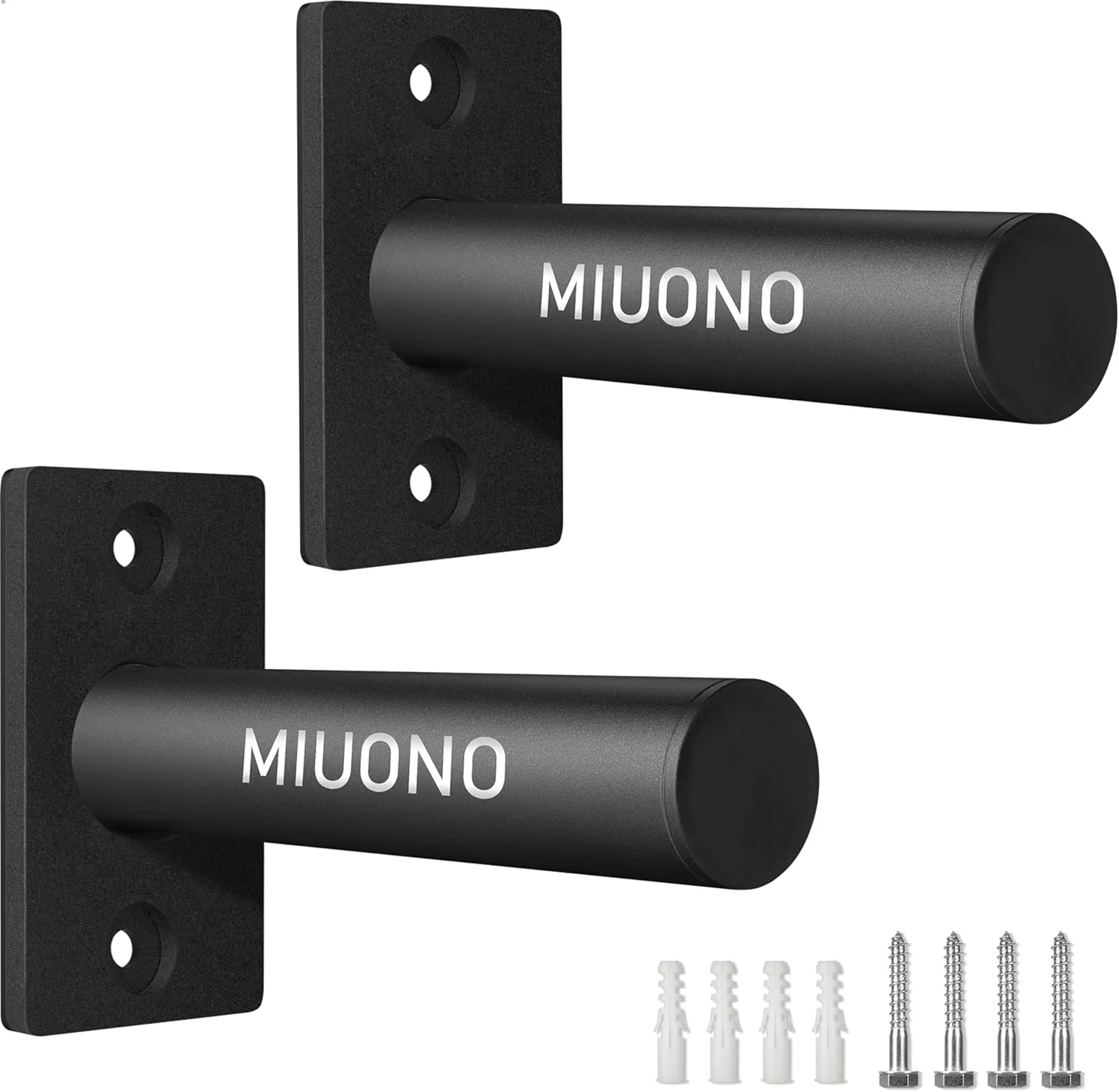 Weight Plate Holder, 2 Pack Weight Plate Rack, Fit for 2 Inch Olympic Plate Storage Home Gym