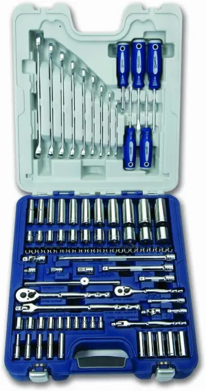 Williams 50611 1/4-Inch and 3/8-Inch Drive Master Socket and Tool Set, 95-Piece