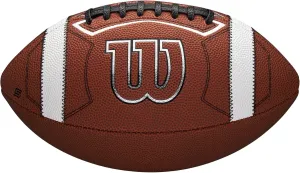 WILSON GST SpeedSkin One Football - Brown, Official Size