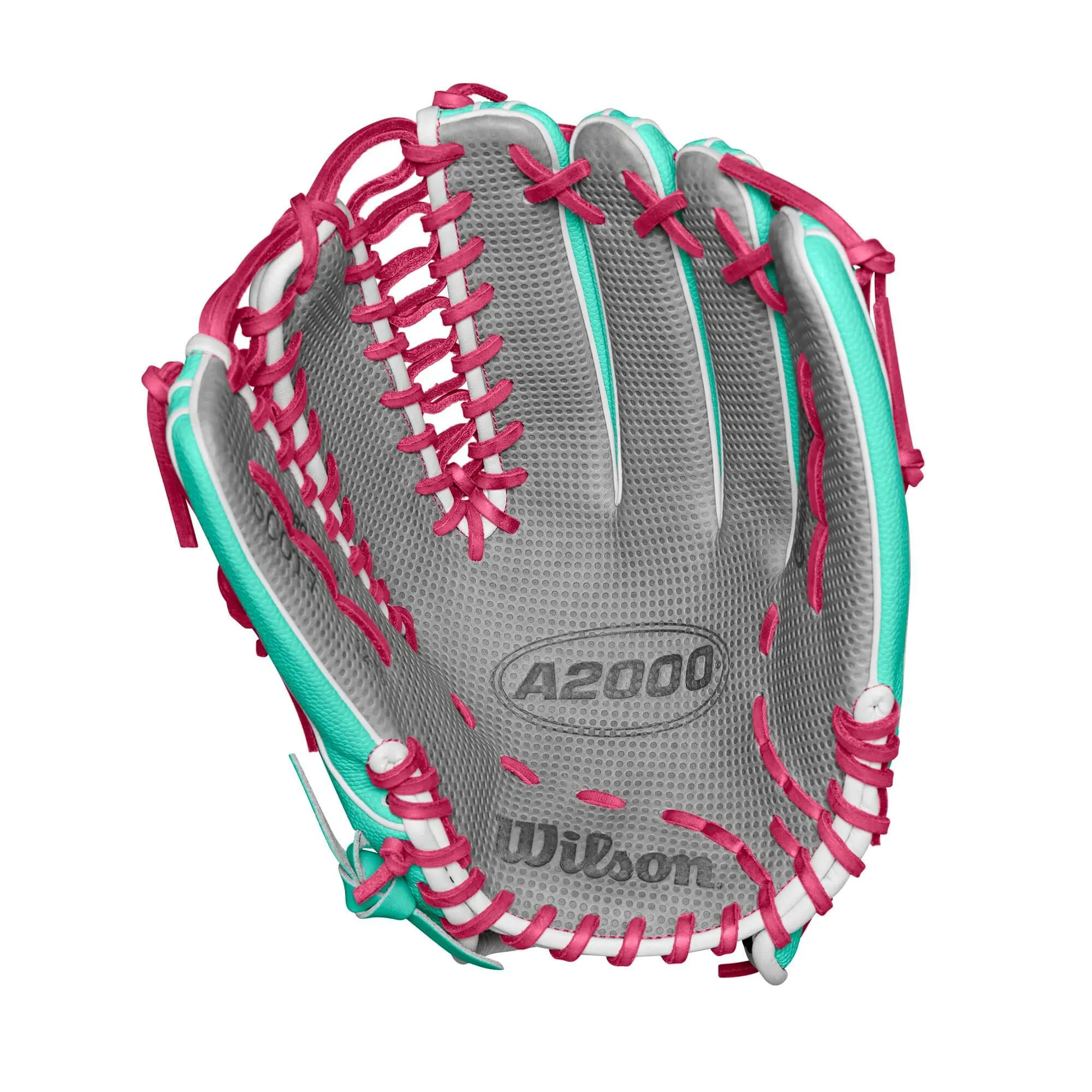 Wilson Spring 2025 A2000 SCOT7SS Seafoam/White/Flamingo 12.75"