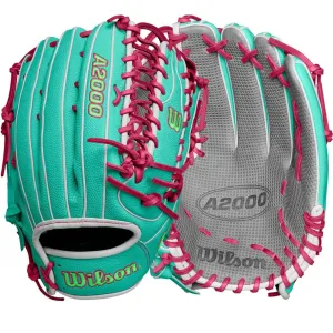Wilson Spring 2025 A2000 SCOT7SS Seafoam/White/Flamingo 12.75"