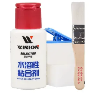 WINION Table Tennis Water Solubility Bond Glue  (V.O.C Free) 60 ml For Table Tennis Rubber With Racket