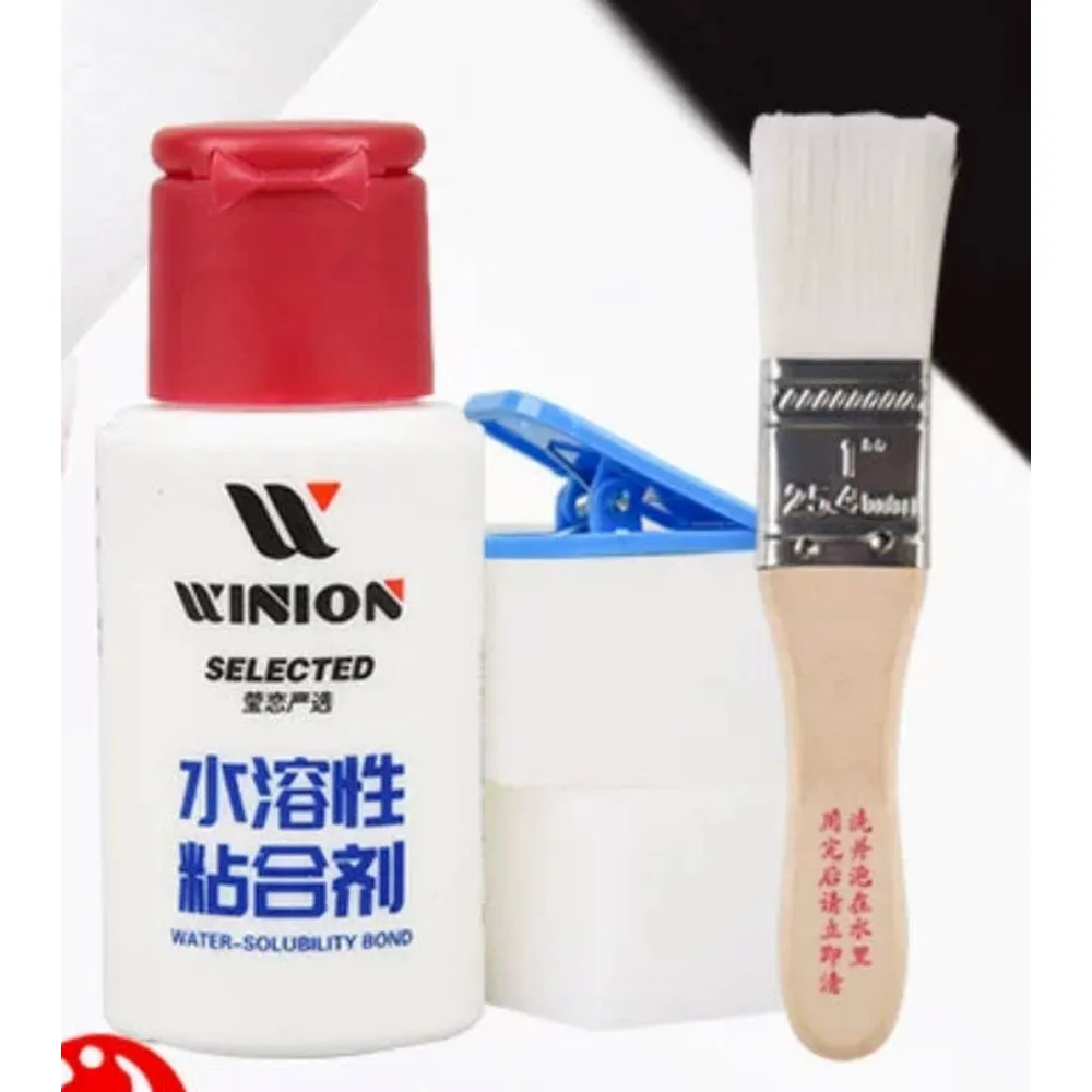 WINION Table Tennis Water Solubility Bond Glue  (V.O.C Free) 60 ml For Table Tennis Rubber With Racket