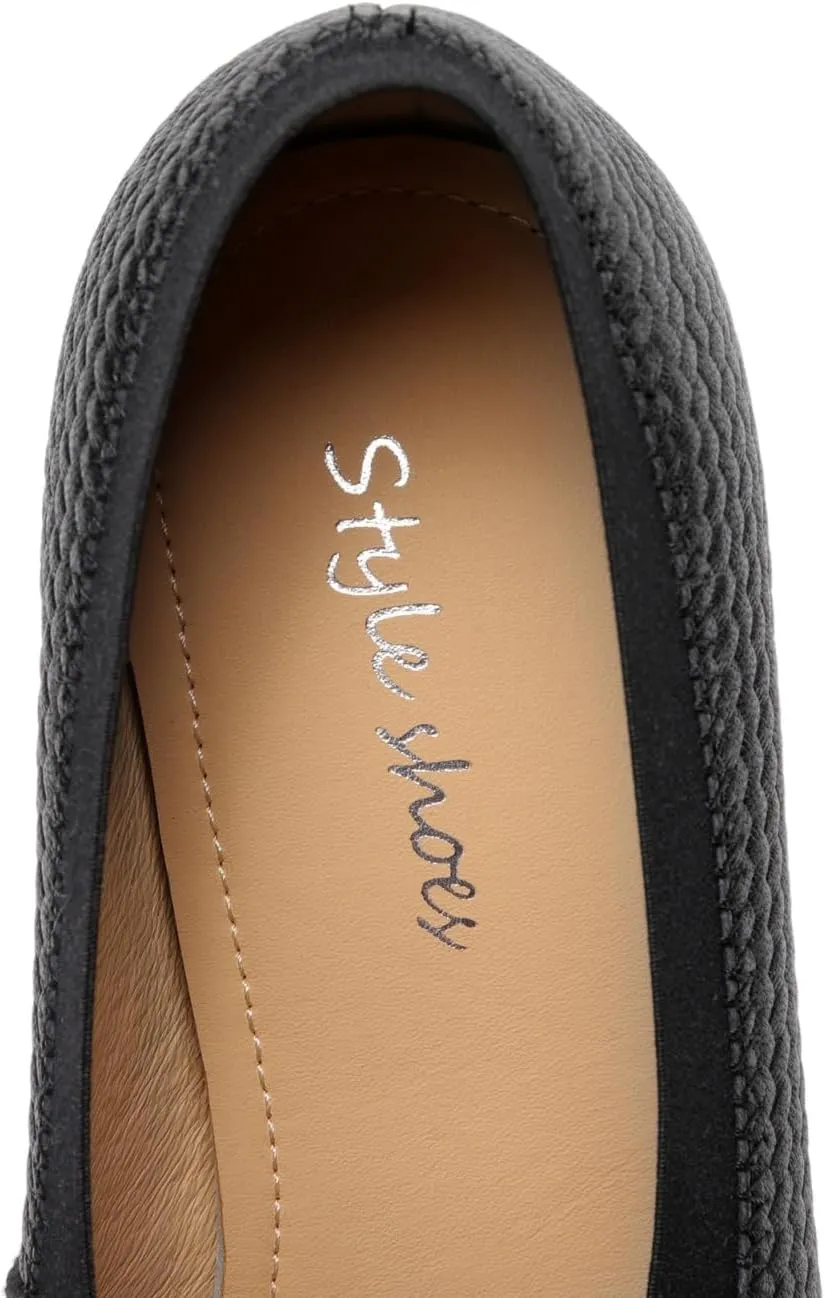 Women's Pointed Toe Handmade Cone Heels Embossed Genuine Leather Retro Pumps Shoes