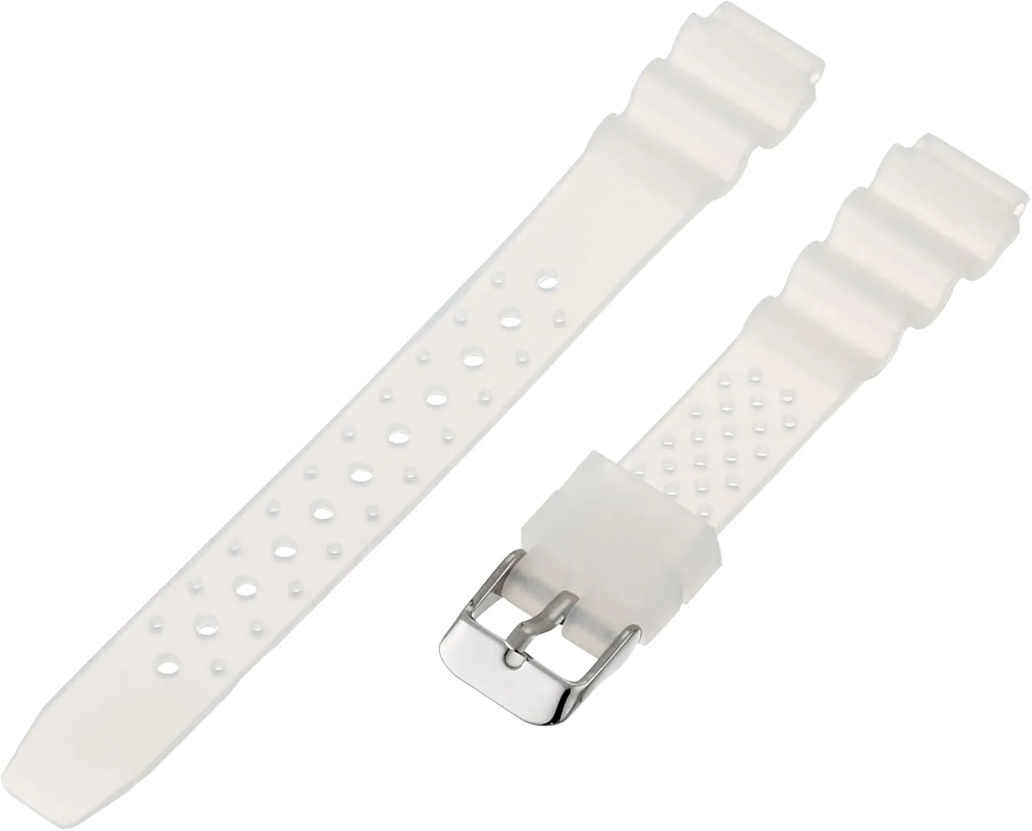 Women's ZC-14RUH M1 14mm Hyper Transparent Rubber Watch Strap