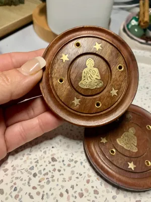 Wooden Incense Holder