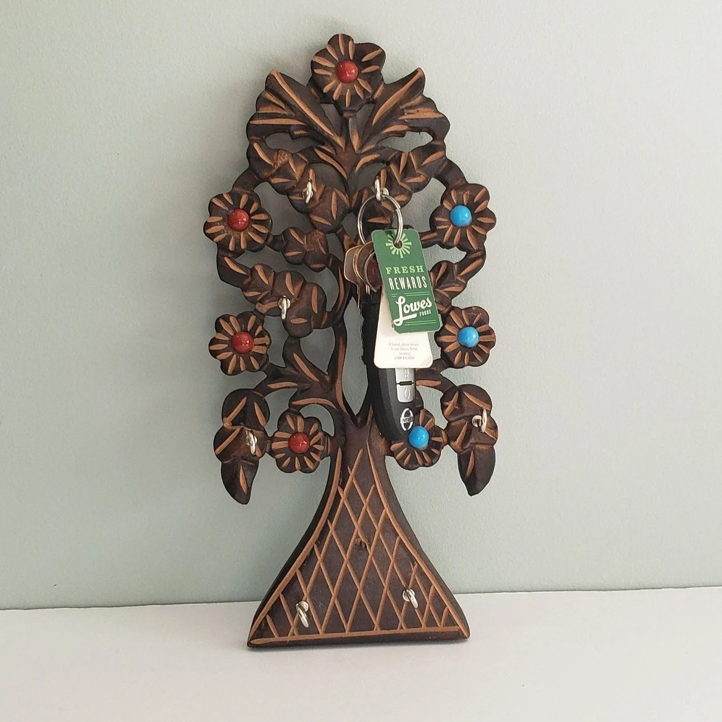 Wooden key holders