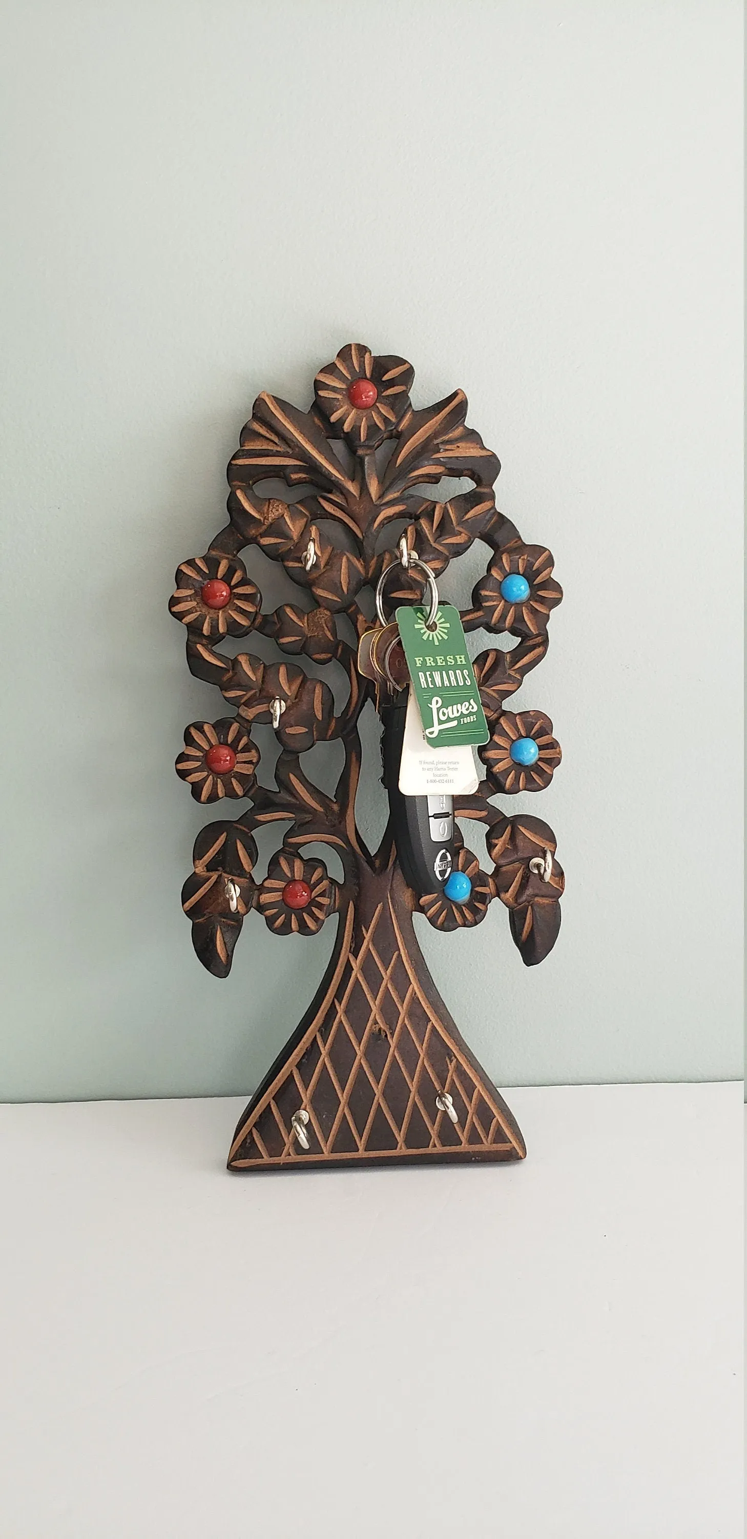 Wooden key holders