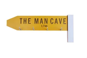 Wooden Keyholder - The Man Cave