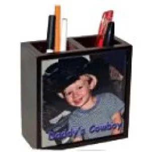 Wooden Pen Holder