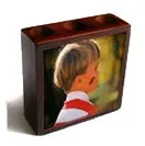Wooden Pen Holder